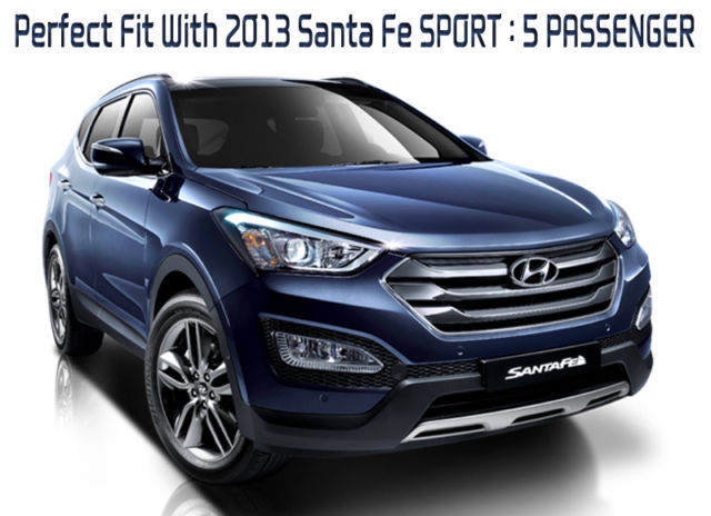 Fenster Glasplatte C Säule Gelb 2P für 2013 2016 Hyundai Santa Fe: SPORT