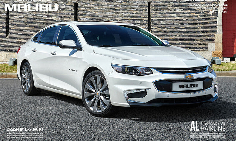 Fenster C Säule Sportblech Verkleidung LH RH 2P (passt für: 2017 - 2022 Chevy...