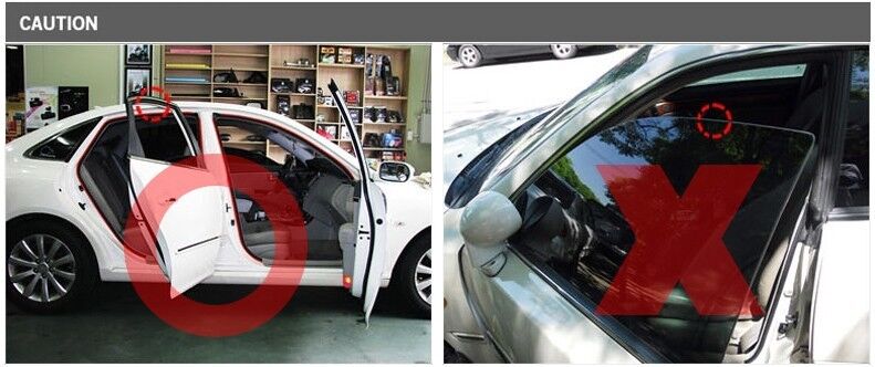 NEW UPGRADE Weather Strip Noiseless 18m For 2007 2008 2009 2010 Hyundai Elantra