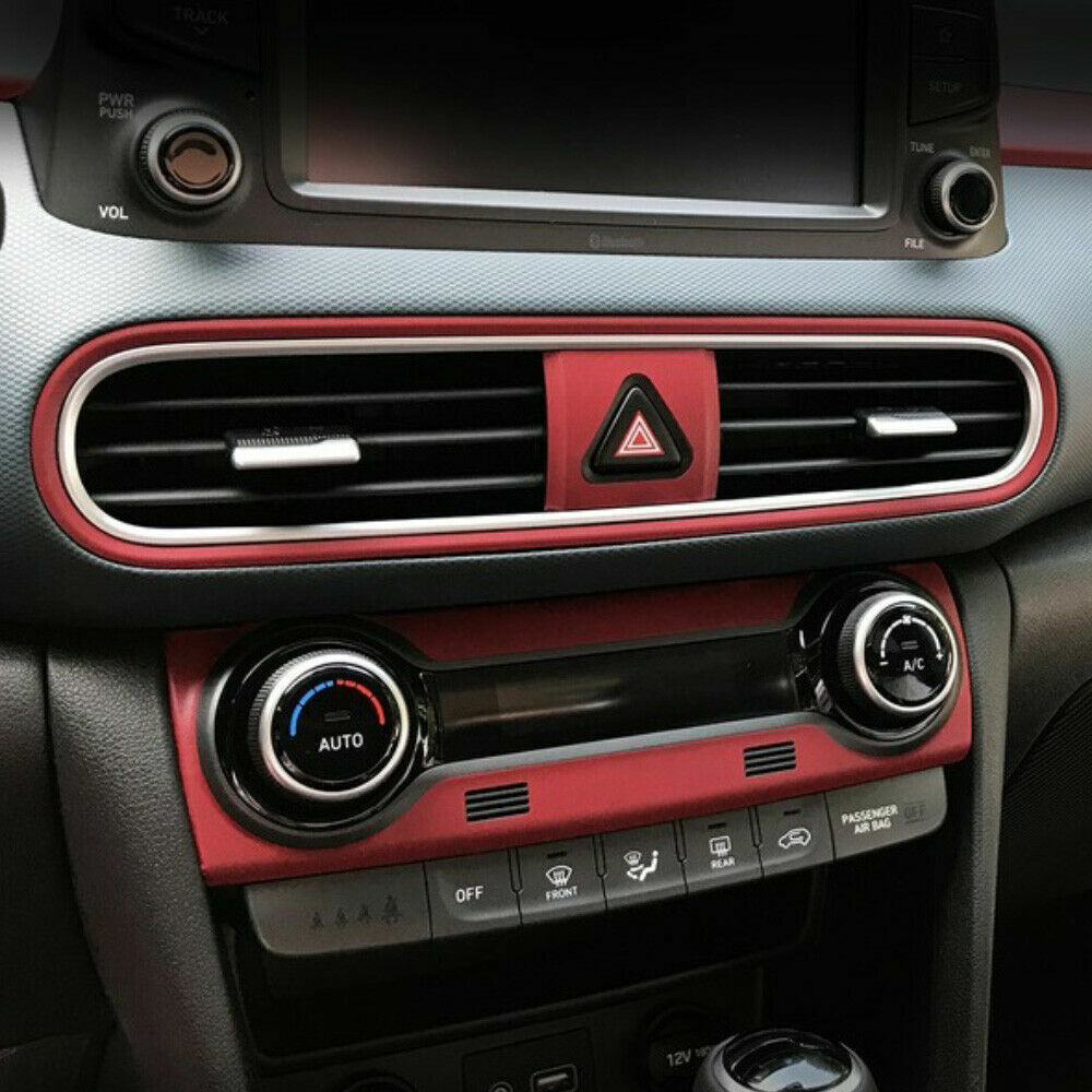 Center Fascia Point Decal Sticker 2pc 1set for 2018 2019 Hyundai Kona