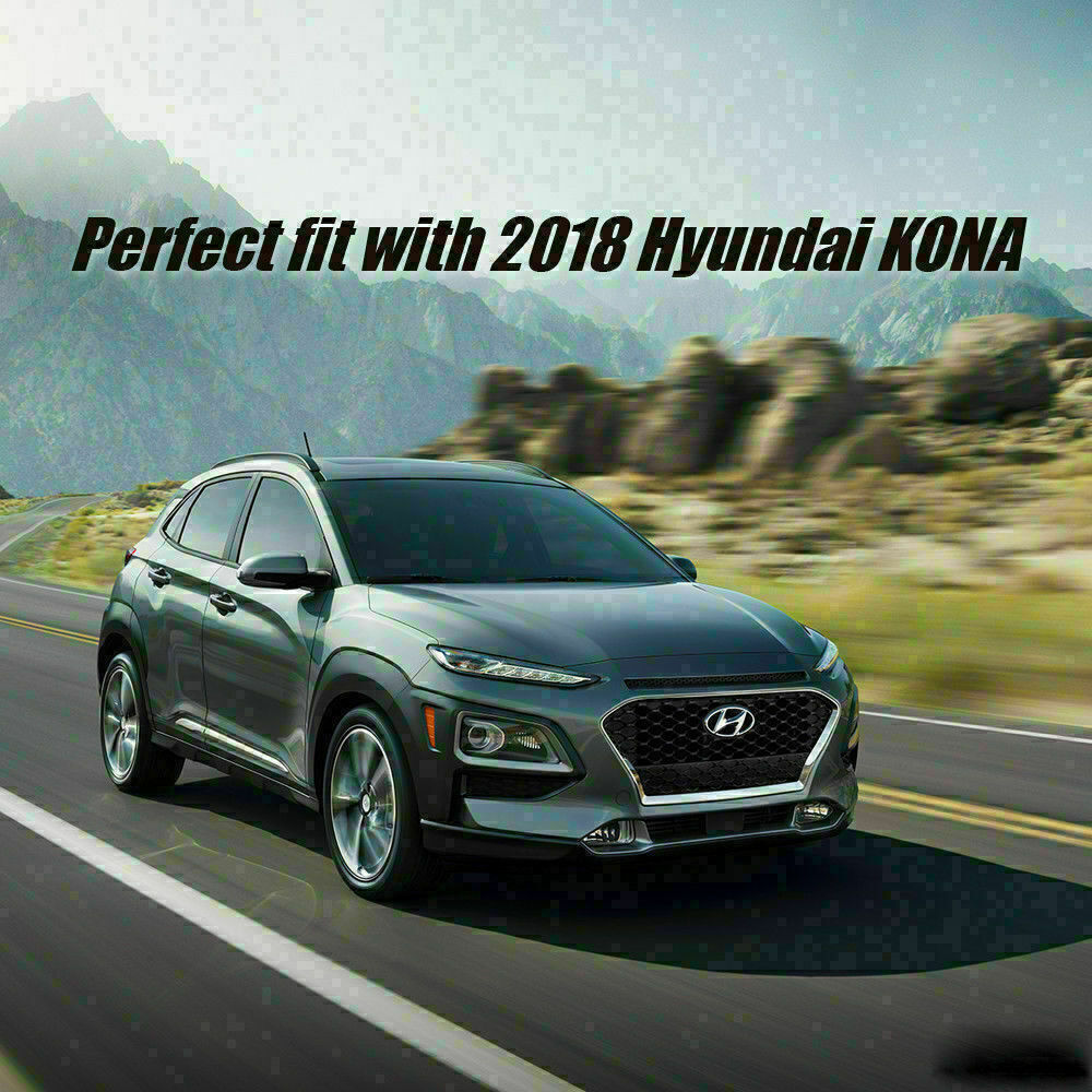 Center Fascia Point Decal Sticker 2pc 1set for 2018 2019 Hyundai Kona
