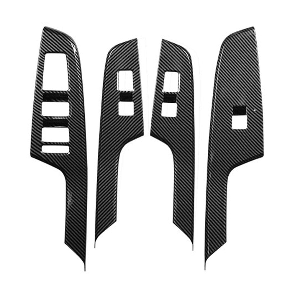 Fensterheberschalter Carbon Zierleiste Abdeckung 4p 1Set (Passt für: 2022 202...