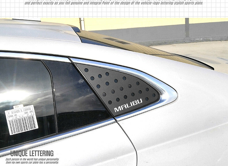 Fenster C Säule Sportblech Verkleidung LH RH 2P (passt für: 2017 - 2022 Chevy...