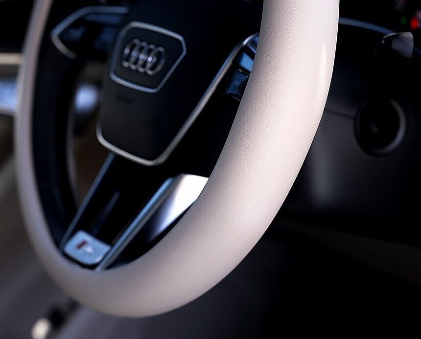 Fahrzeug-Lenkradabdeckung vom Typ D aus Leder (Passend für: 2023 2024...