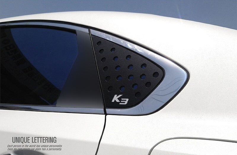 Fenster C Säule Sportblech Verkleidung 2P (passt für: 2019-2023 Forte 4d: K3 ...