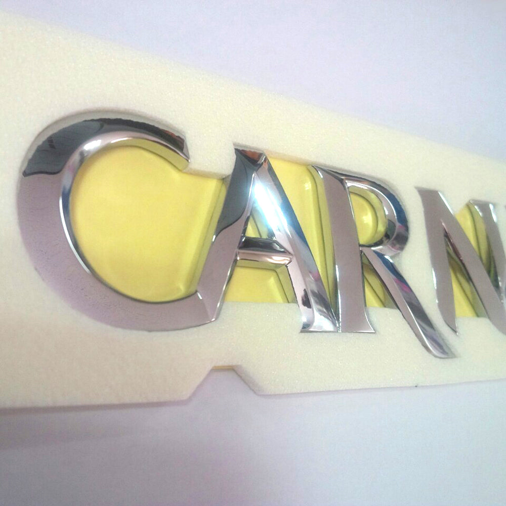 0K53A51741A Rear Trunk CARNIVAL Ⅱ Logo Emblem For 2002 2005 Kia Sedona Carnival