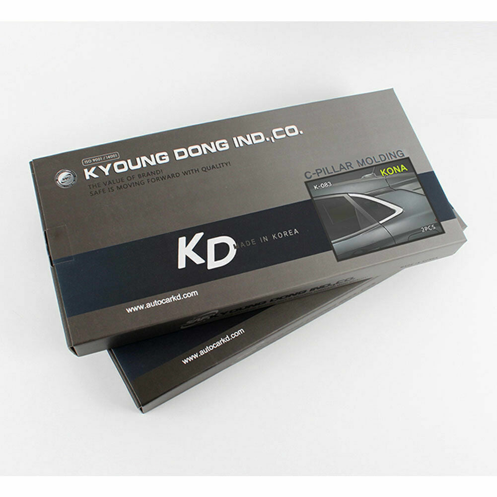 Exterieur K083 Chrom C Säule Abdeckung Zierleiste für 2018 2019 2021 2022 Hyu...