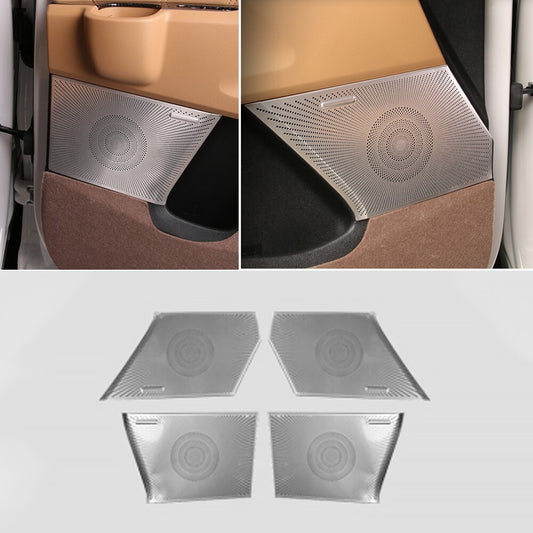 Edelstahl-Türlautsprecher-Innenabdeckung (passt für: 2022 2024 Sorento: MQ4)