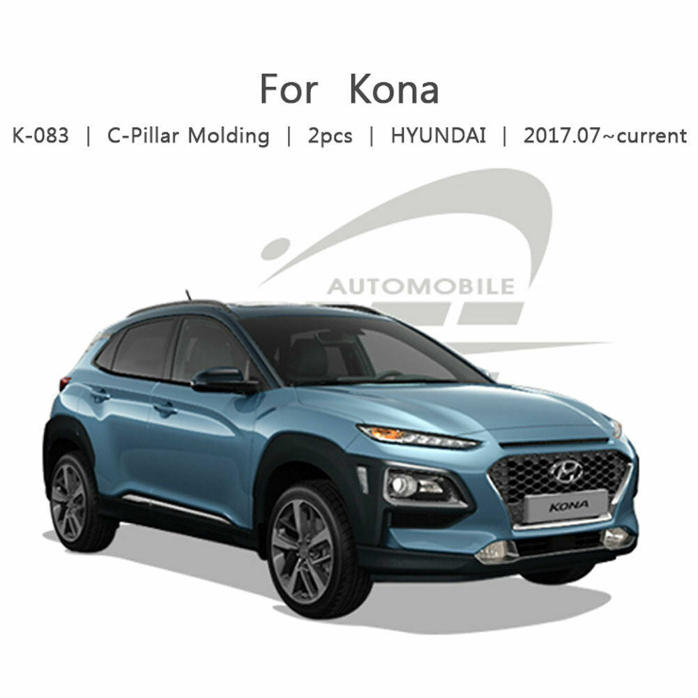 Exterieur K083 Chrom C Säule Abdeckung Zierleiste für 2018 2019 2021 2022 Hyu...