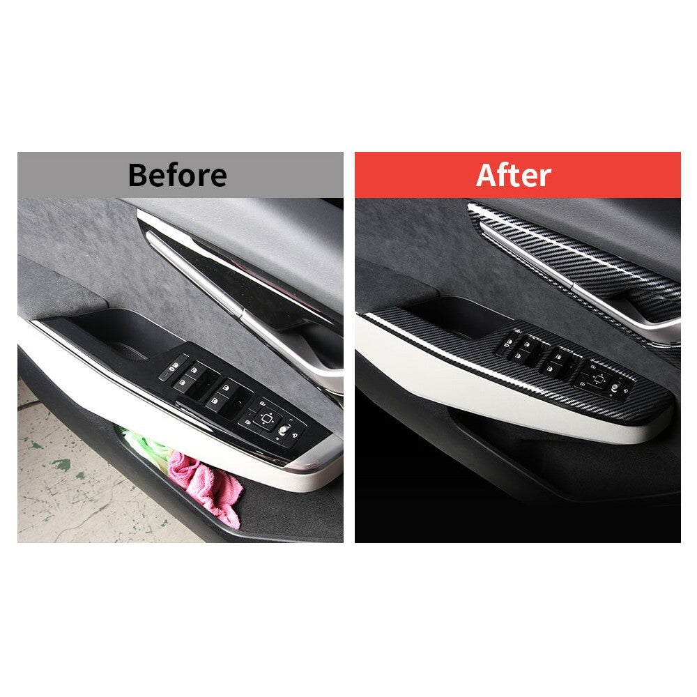 Fensterheberschalter Carbon Zierleiste Abdeckung 4p 1Set (Passt für: 2022 202...