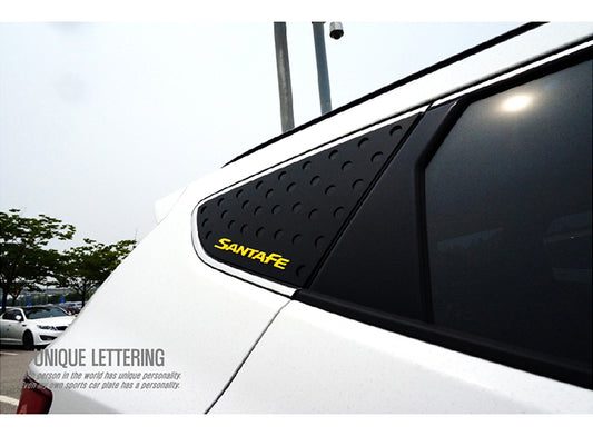 Fenster Glasplatte C Säule Gelb 2P für 2013 2016 Hyundai Santa Fe: SPORT