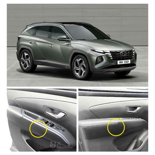 Fensterschalter-Aufkleber, 4 Stück, 1 Set für 2022 2023 Hyundai Tucson NX4