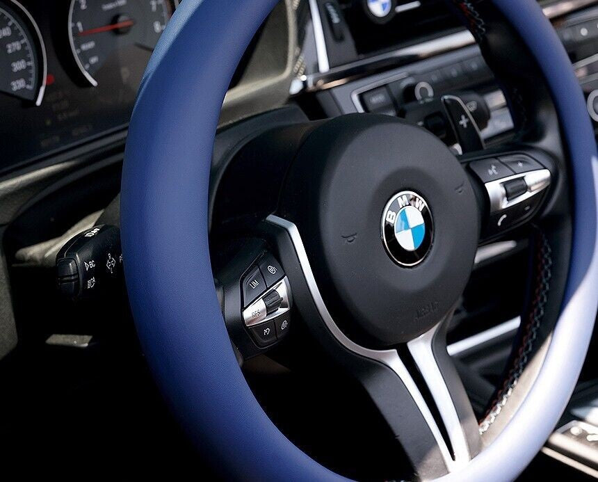 Fahrzeug-Lenkradabdeckung vom Typ D aus Leder (Passend für: 2023 2024...