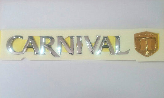 0K53A51741A Rear Trunk CARNIVAL Ⅱ Logo Emblem For 2002 2005 Kia Sedona Carnival