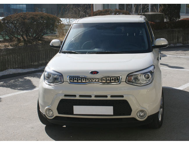 F R Lenkgriff Hupenkappe R Logo Emblem 7p für 2014 2016 Kia Soul
