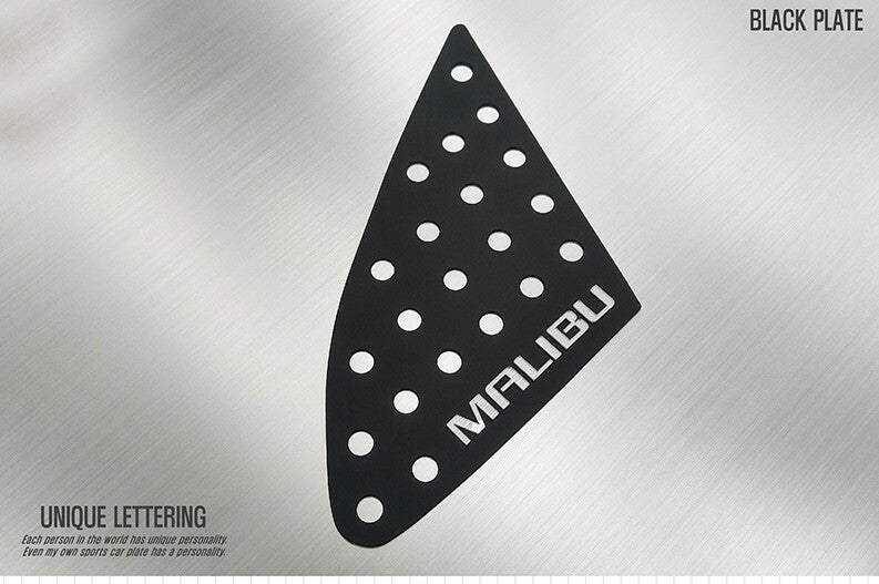 Fenster C Säule Sportblech Verkleidung LH RH 2P (passt für: 2017 - 2022 Chevy...