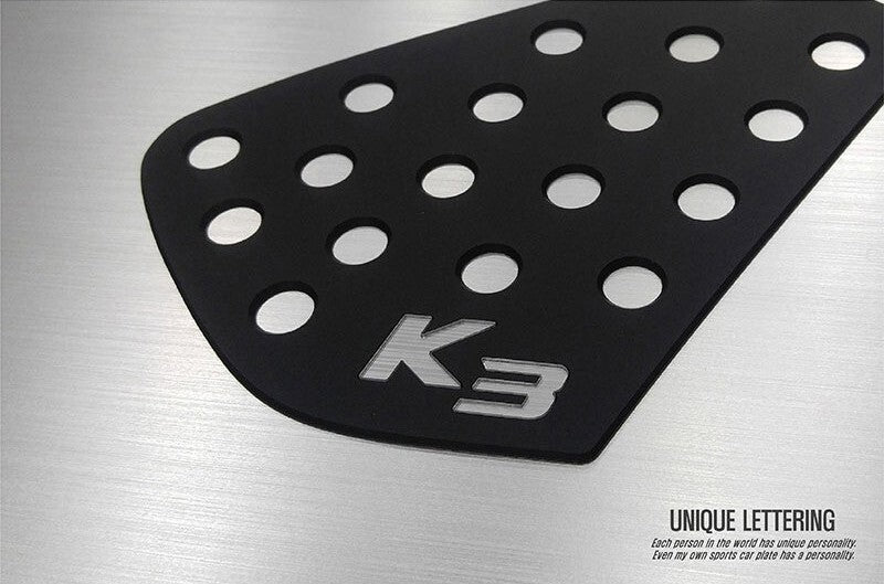 Fenster C Säule Sportblech Verkleidung 2P (passt für: 2019-2023 Forte 4d: K3 ...